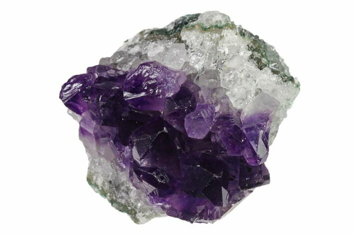 Dark Purple, Amethyst Crystal Cluster - Uruguay #139456